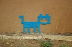 Kočka #92 - modrá