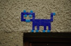 &dagger; Kočka #201 - modrá