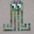 Chobotnice #8 - zelená perleťová