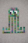 Chobotnice #8 - zelená perleťová