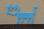 Kočka #354 - modrá
