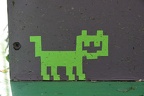 &dagger; Kočka #438 - zelená nálepka